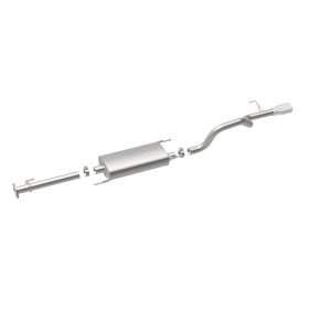 Toyota FJ Cruiser Performance Exhaust - Rear - Magnaflow - Cat Back, Street Series - Polished - `07-`14