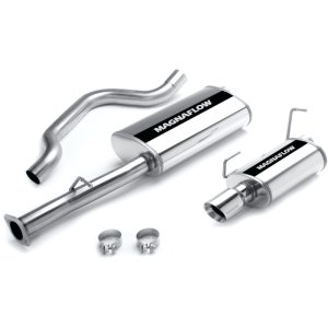 Chevrolet Trailblazer Performance Exhaust - Rear - Magnaflow - Cat Back - Polished - `06-`08
