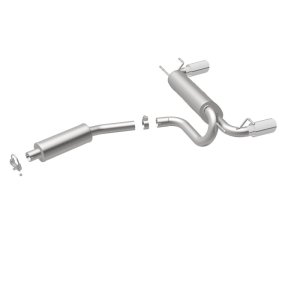 Mazda MX-5 Miata Performance Exhaust - Dual Split Rear - Magnaflow - Street Series Cat-Back - Polished - `06-`14 Mazda MX-5 Miata Performance Exhaust - Dual Split Rear - Magnaflow - Street Series Cat-Back - Polished - `06-`14