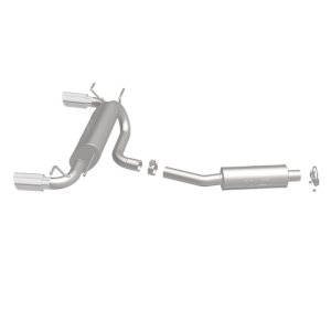 Mazda MX-5 Miata Performance Exhaust - Dual Split Rear - Magnaflow - Street Series Cat-Back - Polished - `06-`14 Mazda MX-5 Miata Performance Exhaust - Dual Split Rear - Magnaflow - Street Series Cat-Back - Polished - `06-`14