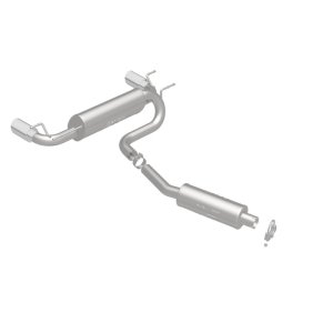 Mazda MX-5 Miata Performance Exhaust - Dual Split Rear - Magnaflow - Street Series Cat-Back - Polished - `06-`14 Mazda MX-5 Miata Performance Exhaust - Dual Split Rear - Magnaflow - Street Series Cat-Back - Polished - `06-`14