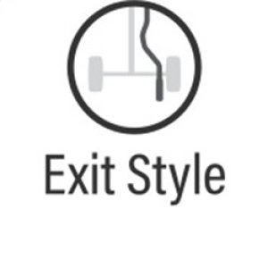 Honda Ridgeline Performance Exhaust - Passenger Side Rear - Magnaflow - Cat-Back, Street Series - Polished - `06-`14