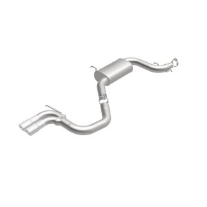 Volkswagen GTI Performance Exhaust - Dual Center Rear - Magnaflow - Cat Back, Touring Series - `06-`09
