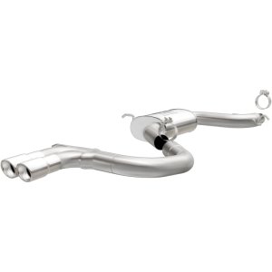 Volkswagen GTI Performance Exhaust - Dual Center Rear - Magnaflow - Cat Back, Touring Series - `06-`09