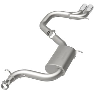 Volkswagen GTI Performance Exhaust - Dual Center Rear - Magnaflow - Cat Back, Touring Series - `06-`09