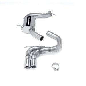 Volkswagen GTI Performance Exhaust - Dual Center Rear - Magnaflow - Cat Back, Touring Series - `06-`09