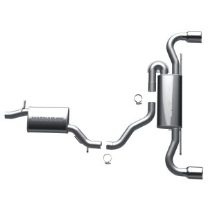 Audi TT Quattro Performance Exhaust - Rear - Magnaflow - Cat Back Touring Series - `08-`09