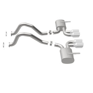 Chevrolet Corvette Performance Exhaust - Rear - Magnaflow - Cat Back, Street Series, Axle-Back - Polished - `97-`04 Chevrolet Corvette Performance Exhaust - Rear - Magnaflow - Cat Back, Street Series, Axle-Back - Polished - `97-`04