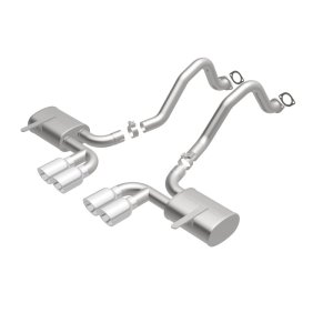 Chevrolet Corvette Performance Exhaust - Rear - Magnaflow - Cat Back, Street Series, Axle-Back - Polished - `97-`04 Chevrolet Corvette Performance Exhaust - Rear - Magnaflow - Cat Back, Street Series, Axle-Back - Polished - `97-`04