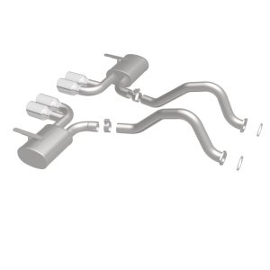 Chevrolet Corvette Performance Exhaust - Rear - Magnaflow - Cat Back, Street Series, Axle-Back - Polished - `97-`04 Chevrolet Corvette Performance Exhaust - Rear - Magnaflow - Cat Back, Street Series, Axle-Back - Polished - `97-`04