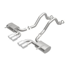 Chevrolet Corvette Performance Exhaust - Rear - Magnaflow - Cat Back, Street Series, Axle-Back - Polished - `97-`04 Chevrolet Corvette Performance Exhaust - Rear - Magnaflow - Cat Back, Street Series, Axle-Back - Polished - `97-`04