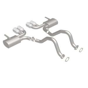 Chevrolet Corvette Performance Exhaust - Rear - Magnaflow - Cat Back, Street Series, Axle-Back - Polished - `97-`04 Chevrolet Corvette Performance Exhaust - Rear - Magnaflow - Cat Back, Street Series, Axle-Back - Polished - `97-`04