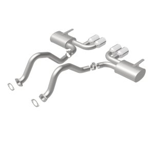 Chevrolet Corvette Performance Exhaust - Rear - Magnaflow - Cat Back, Street Series, Axle-Back - Polished - `97-`04 Chevrolet Corvette Performance Exhaust - Rear - Magnaflow - Cat Back, Street Series, Axle-Back - Polished - `97-`04