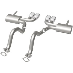 Chevrolet Corvette Performance Exhaust - Rear - Magnaflow - Cat Back, Street Series, Axle-Back - Polished - `97-`04 Chevrolet Corvette Performance Exhaust - Rear - Magnaflow - Cat Back, Street Series, Axle-Back - Polished - `97-`04