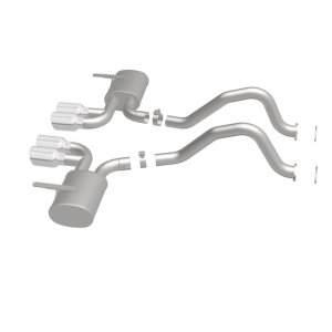 Chevrolet Corvette Performance Exhaust - Rear - Magnaflow - Cat Back, Street Series, Axle-Back - Polished - `97-`04 Chevrolet Corvette Performance Exhaust - Rear - Magnaflow - Cat Back, Street Series, Axle-Back - Polished - `97-`04