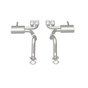 Chevrolet Corvette Performance Exhaust - Rear - Magnaflow - Cat Back, Street Series, Axle-Back - Polished - `97-`04 Chevrolet Corvette Performance Exhaust - Rear - Magnaflow - Cat Back, Street Series, Axle-Back - Polished - `97-`04