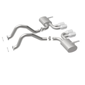 Chevrolet Corvette Performance Exhaust - Rear - Magnaflow - Cat Back, Street Series, Axle-Back - Polished - `97-`04 Chevrolet Corvette Performance Exhaust - Rear - Magnaflow - Cat Back, Street Series, Axle-Back - Polished - `97-`04