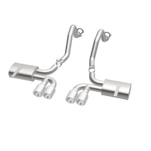 Chevrolet Corvette Performance Exhaust - Rear - Magnaflow - Cat Back, Street Series, Axle-Back - Polished - `97-`04 Chevrolet Corvette Performance Exhaust - Rear - Magnaflow - Cat Back, Street Series, Axle-Back - Polished - `97-`04