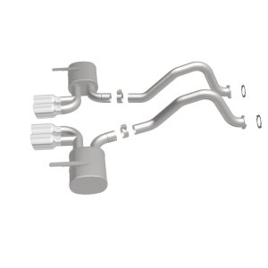 Chevrolet Corvette Performance Exhaust - Rear - Magnaflow - Cat Back, Street Series, Axle-Back - Polished - `97-`04 Chevrolet Corvette Performance Exhaust - Rear - Magnaflow - Cat Back, Street Series, Axle-Back - Polished - `97-`04