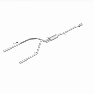 GMC Sierra Performance Exhaust - Rear - Magnaflow - Cat Back, Street Series, Dual Split Rear Exit - 2007