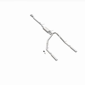 GMC Sierra Performance Exhaust - Rear - Magnaflow - Cat Back, Street Series, Dual Split Rear Exit - 2007