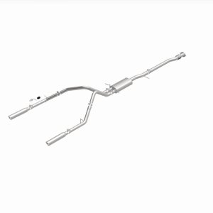 GMC Sierra Performance Exhaust - Rear - Magnaflow - Cat Back, Street Series, Dual Split Rear Exit - 2007