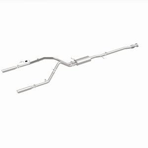 GMC Sierra Performance Exhaust - Rear - Magnaflow - Cat Back, Street Series, Dual Split Rear Exit - 2007