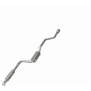 Mazda 3 Performance Exhaust - Single Straight Driver Side Rear - Magnaflow - Cat Back - Polished - `07-`09