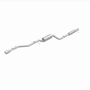Mazda 3 Performance Exhaust - Single Straight Driver Side Rear - Magnaflow - Cat Back - Polished - `07-`09