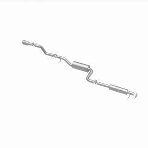 Mazda 3 Performance Exhaust - Single Straight Driver Side Rear - Magnaflow - Cat Back - Polished - `07-`09