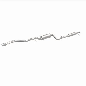 Mazda 3 Performance Exhaust - Single Straight Driver Side Rear - Magnaflow - Cat Back - Polished - `07-`09
