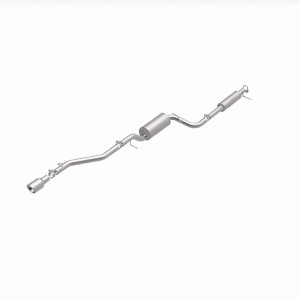 Mazda 3 Performance Exhaust - Single Straight Driver Side Rear - Magnaflow - Cat Back - Polished - `07-`09