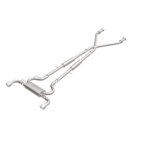 Infiniti G37 Performance Exhaust - Rear - Magnaflow - Cat Back - Polished - `08-`15