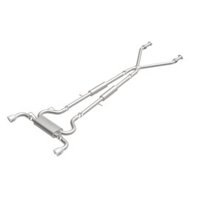 Infiniti G37 Performance Exhaust - Rear - Magnaflow - Cat Back - Polished - `08-`15