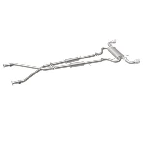 Infiniti G37 Performance Exhaust - Rear - Magnaflow - Cat Back - Polished - `08-`15