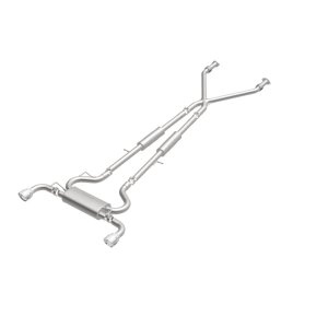 Infiniti G37 Performance Exhaust - Rear - Magnaflow - Cat Back - Polished - `08-`15