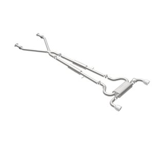 Infiniti G37 Performance Exhaust - Rear - Magnaflow - Cat Back - Polished - `08-`15