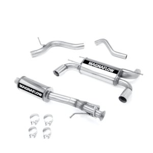 Hummer H3 Performance Exhaust - Rear - Magnaflow - Cat Back - Polished - `08-`10