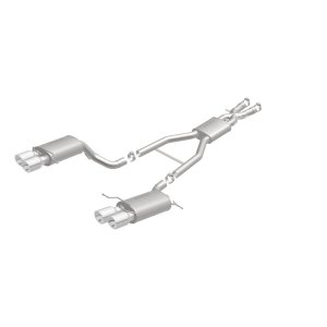 BMW M5 Performance Exhaust - Rear - Magnaflow - Touring Series Cat-Back with Quad Split Rear Exit - Polished - `06-`10