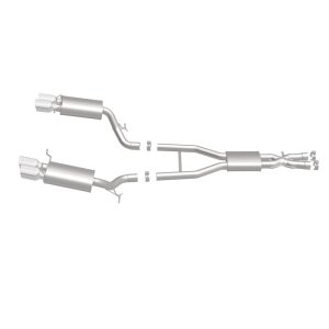 BMW M5 Performance Exhaust - Rear - Magnaflow - Touring Series Cat-Back with Quad Split Rear Exit - Polished - `06-`10