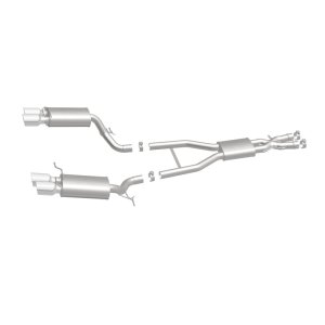 BMW M5 Performance Exhaust - Rear - Magnaflow - Touring Series Cat-Back with Quad Split Rear Exit - Polished - `06-`10