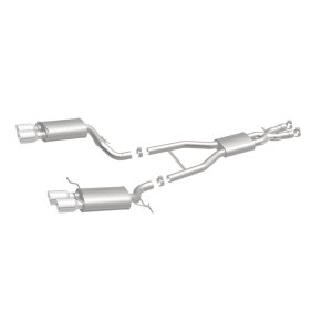 BMW M5 Performance Exhaust - Rear - Magnaflow - Touring Series Cat-Back with Quad Split Rear Exit - Polished - `06-`10