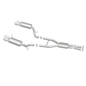 BMW M5 Performance Exhaust - Rear - Magnaflow - Touring Series Cat-Back with Quad Split Rear Exit - Polished - `06-`10