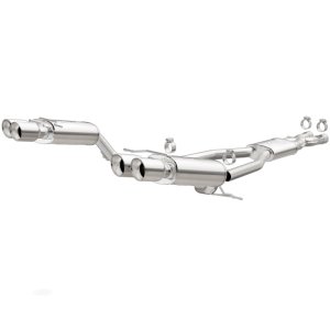 BMW M5 Performance Exhaust - Rear - Magnaflow - Touring Series Cat-Back with Quad Split Rear Exit - Polished - `06-`10