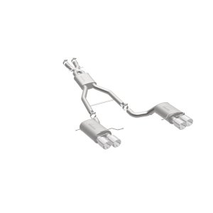 BMW M5 Performance Exhaust - Rear - Magnaflow - Touring Series Cat-Back with Quad Split Rear Exit - Polished - `06-`10