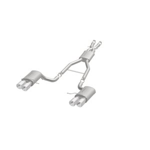 BMW M5 Performance Exhaust - Rear - Magnaflow - Touring Series Cat-Back with Quad Split Rear Exit - Polished - `06-`10