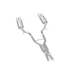 BMW M5 Performance Exhaust - Rear - Magnaflow - Touring Series Cat-Back with Quad Split Rear Exit - Polished - `06-`10