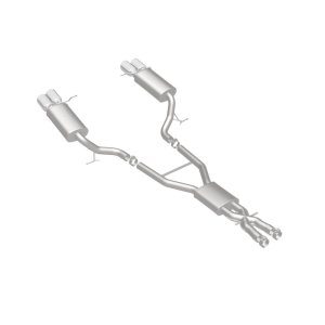 BMW M5 Performance Exhaust - Rear - Magnaflow - Touring Series Cat-Back with Quad Split Rear Exit - Polished - `06-`10