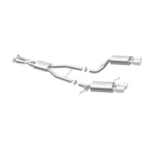 BMW M5 Performance Exhaust - Rear - Magnaflow - Touring Series Cat-Back with Quad Split Rear Exit - Polished - `06-`10
