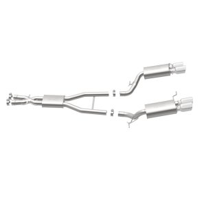 BMW M5 Performance Exhaust - Rear - Magnaflow - Touring Series Cat-Back with Quad Split Rear Exit - Polished - `06-`10